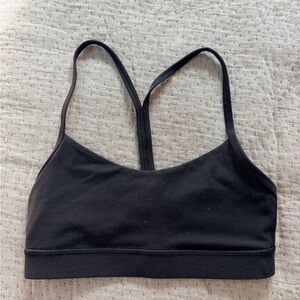 Lululemon Flow Y Black Sports Bra